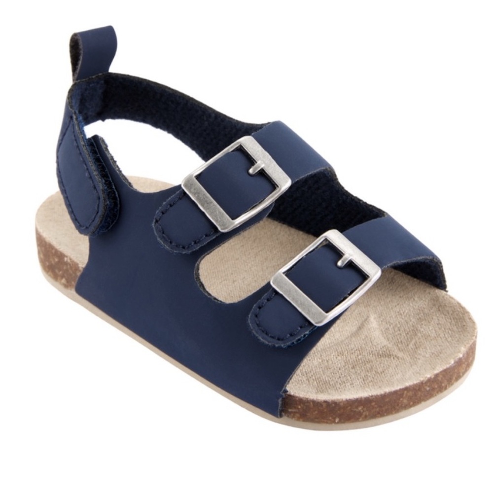 Carter’s Baby Buckle Faux Cork Sandals